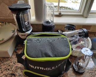 Nutribullet-assorted sizes and accessories