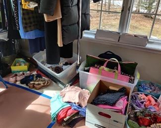 lots of wardrobe choices at a fraction of retail-more great labels waiting for hangers