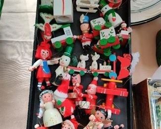 Vintage wooden Christmas