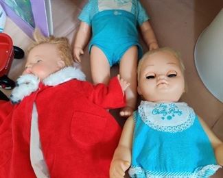 Collectible dolls-Chatty Baby and Brother, Thumbellina