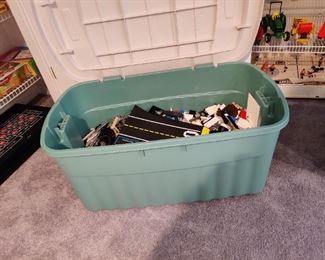 Legos by the bagful