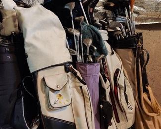 golf - sets of clubs