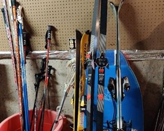 skis-for when you can't golf, hockey, fishing