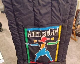 American girl youth sleeping bag