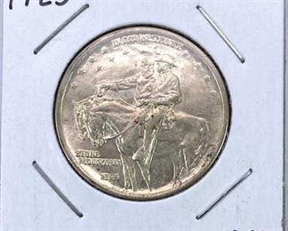 1925 Stone Mountain Commem. Silver, UNC Hi-Grade