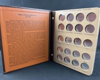Dansco Walking Liberty Half Dollars Album #7160