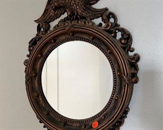 Vintage Americana wall mirror