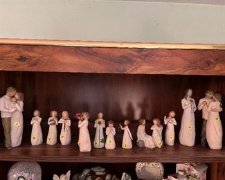 Variety of Willow Tree Figurines