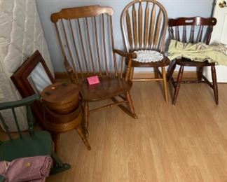 Chairs and furniture 