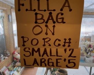 Fill a bag specials!