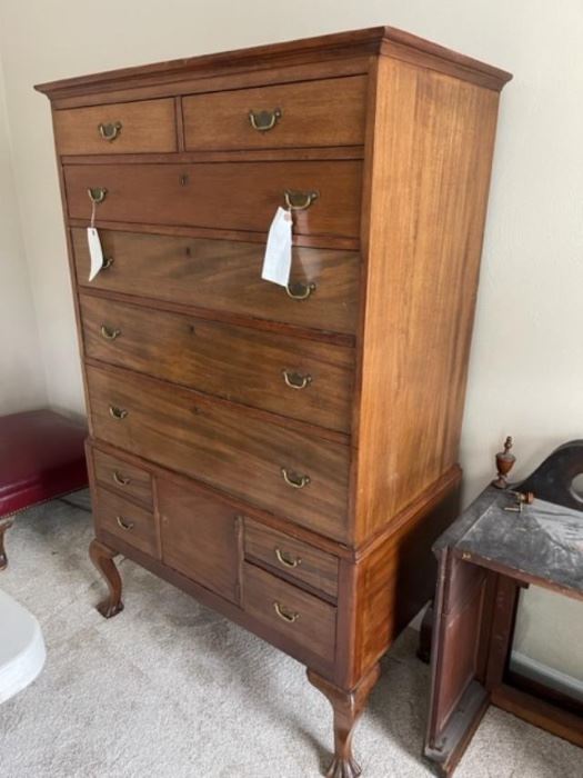 Antique highboy