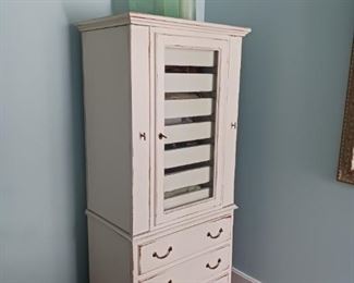 Pottery Barn jewelry lingerie chest