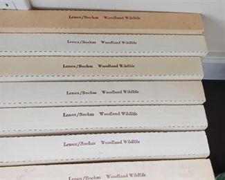 Lennox Woodland wildlife collector plates