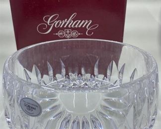 Gorham Crystal Bowl with Box