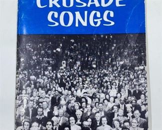 Oral Roberts Crusade Songs Sheet Music Book