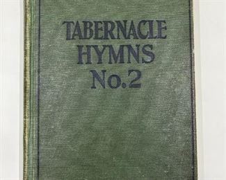 Tabernacle Hymns No 2 Published 1921