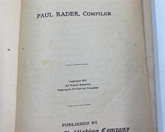 Tabernacle Hymns No 2