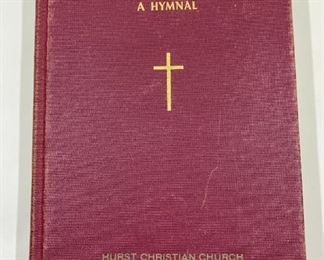 Christian Worship A Hymnal Hurst Christian Church