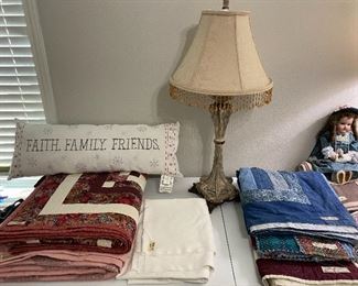 Quilts, Lamps