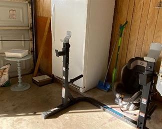 Full Refrigerator-No Freezer, Pro Form Weight Rack, Car Seat