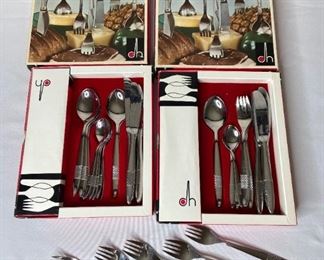 Friodur J.A . Heckles Stainless Steel Flatware
Service for (12), stainless steel flatware