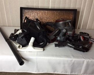 Oreck & Shark Portable Vacuums
Oreck XL hand vac and Shark Rocket hand vac. Both with various attachments. Both power on.