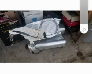 Bmi marconi stainless steal comercial meat slicer