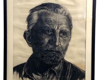 M. Bucich Portrait Serigraph
