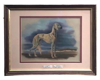 Signed Cindy H. Conter Pastel Painting
