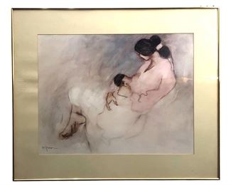 RC Gorman Mother and Child Print
