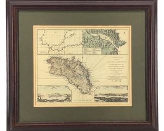 Map of The Island of Minorca by John Armstong
