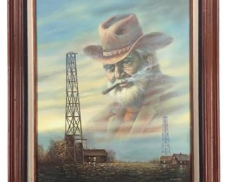 Bill Hrat ‘86 Michaels in Longevity Oil on Canvas
