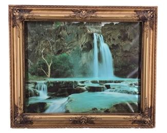 Ting Shen Waterfall Ambient Sound Radio Wall Art

