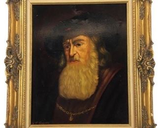 Rabbis Portrait by Rabbi H.J. Topman Giclée
