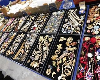 Estate costume jewelry