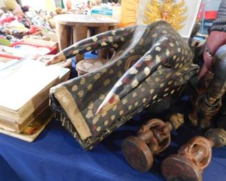 Hand carved wooden mask