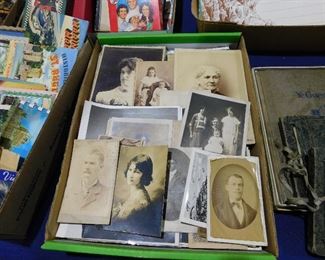 Black and white antique photos