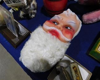 Vintage Santa head