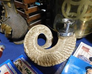 Ram Horn candle stick