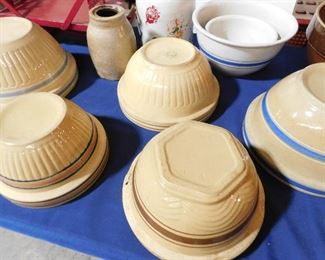 Antique batter bowls