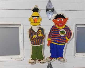 Bert and Ernie cut outs