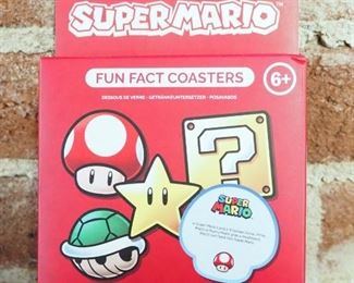 Paladone Star Wars & Lord Of The Rings Playing Cards, Dominos, Mario Trivia Coasters, Mario Brothers & Batman Trivia Cards, Qty 36