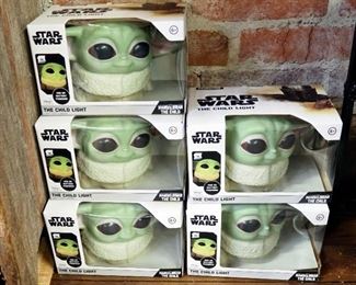 Paladone Star Wars The Mandalorian Child Grogu Baby Yoda Light, Qty 5