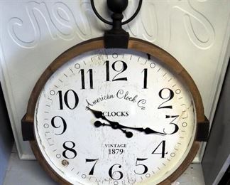 Melrose International 24" Battery Powered Wall Clock