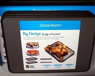 Dreamfarm Fledge Cutting Boards, Qty 7, And Grindenstein Coffee Knock Boxes, Qty 12