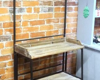 Fresh Herbs Metal Framed Gardener's Rack, 75" x 28" x 14"