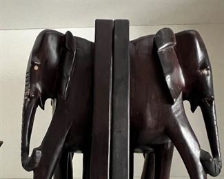 Elephant book ends . There are more that will be added pictures on Monday Am