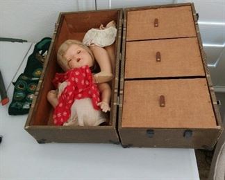 doll in case