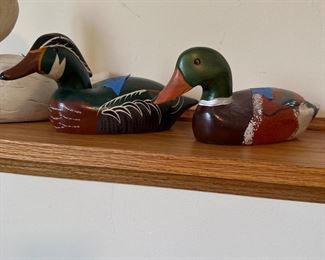 Wood duck decor