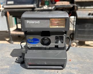 Vintage Polaroid 600 One-step Talking Camera